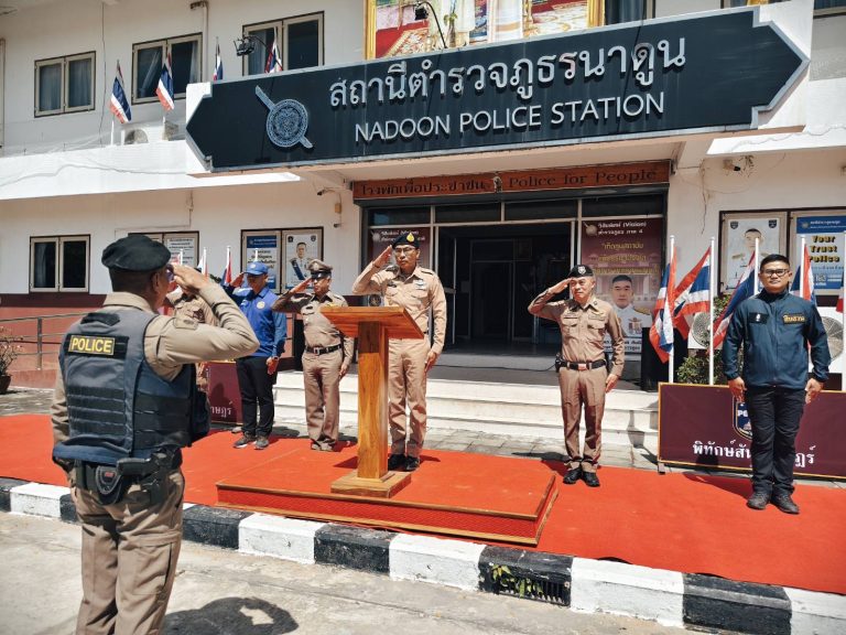 ปล่อยแถวระดมกวาดล้างอาชญากรรม ในช่วงเทศกาลฮาโลวีนและวันลอยกระทง ประจำปี 2568