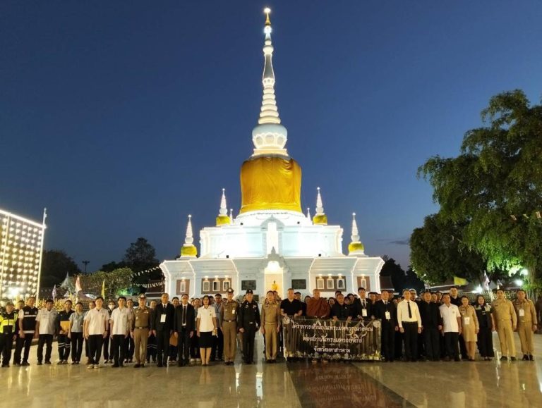ร่วมปล่อยขบวนรถพสกนิกรกลุ่มที่ 4 จากพื้นที่ จังหวัดมหาสารคาม เดินทางเข้าสู่พระบรมมหาราชวัง กรุงเทพมหานคร เพื่อเข้ากราบถวายบังคมพระบรมศพ สมเด็จพระนางเจ้าสิริกิติ์ พระบรมราชินีนาถ พระบรมราชชนนีพันปีหลวง ณ พระที่นั่งดุสิตมหาปราสาท