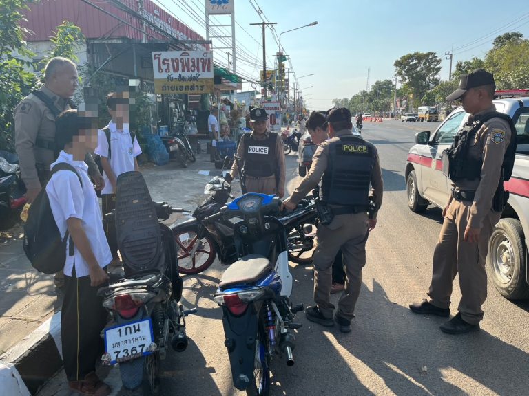 ป้องปรามการแข่งขันรถในทางสาธารณะ การดัดแปลงสภาพรถแต่งรถซิ่งและท่อเสียงดัง